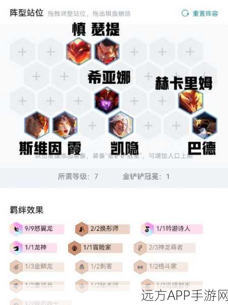 云顶之弈 S7 屠龙勇士超强阵容搭配秘籍