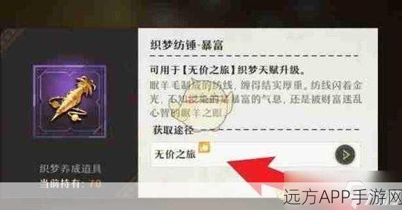 无尽梦回人工纺锤剑意的独家获取秘籍