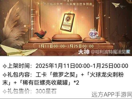 哈利波特魔法觉醒周年庆，独家兑换码大揭秘