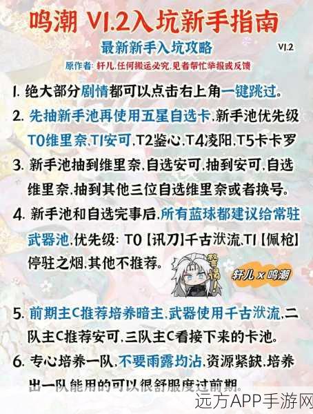 伊瑟新手必备！超强开荒配队秘籍大公开