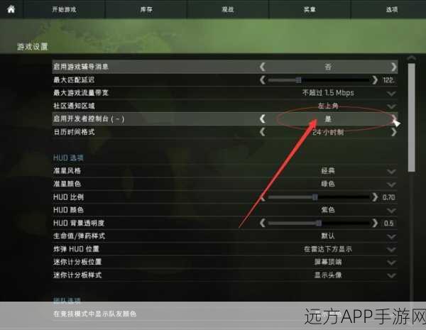 CSGO高手必备，一键将帧数显示调至屏幕中央，提升竞技体验！