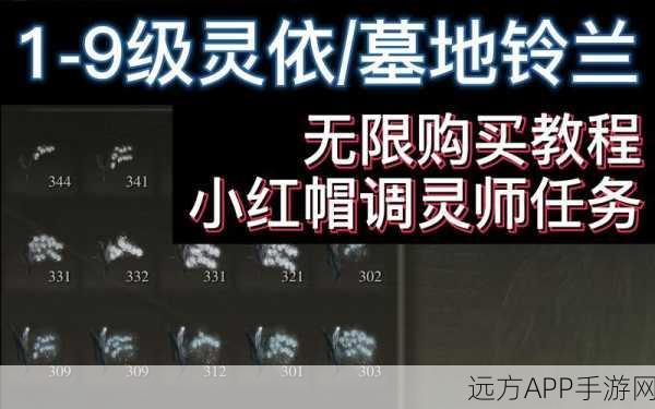 艾尔登法环深度探索，揭秘灵依铃兰7的获取与用途