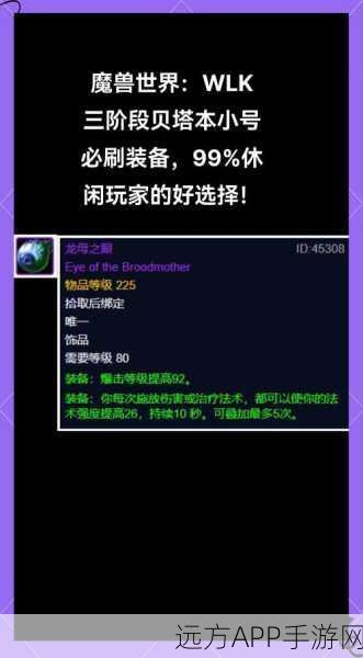 魔兽世界WLK幻象之尘ID揭秘，稀有材料背后的故事与获取攻略