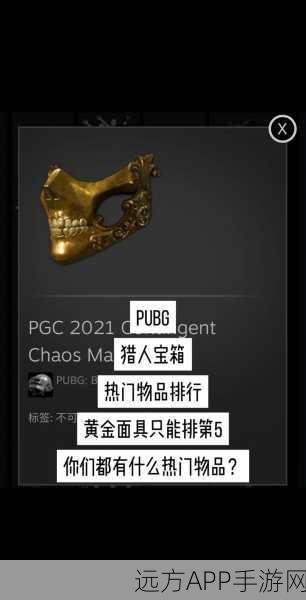 PUBG青铜G币宝箱深度解析，保底数额与开箱惊喜全揭秘