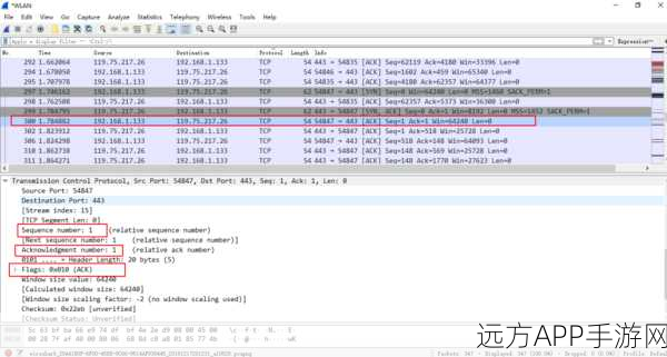 手游网络分析神器来袭！Ethereal变身Wireshark深度剖析及实战应用