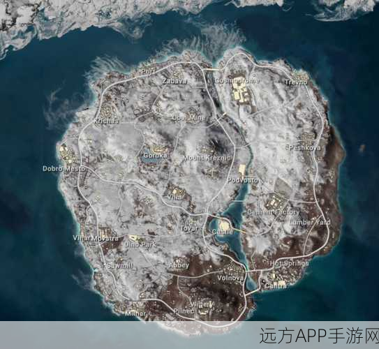 绝地求生雪地地图，资源分布全揭秘，助你称霸冰封战场