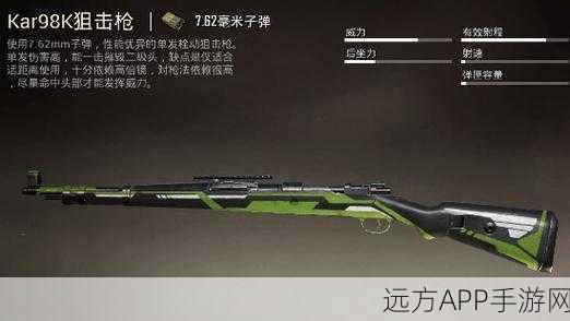 和平精英，步枪射速决定胜负，你选对枪了吗？