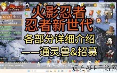 火影忍者OL，全面攻略！解锁通灵兽的秘籍大公开