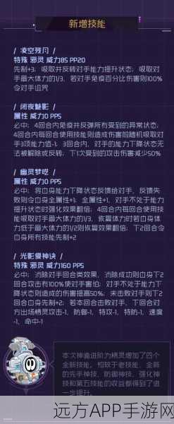 手游资讯，深度解析赛尔号星球大战巴法尔角色，技能天赋全揭秘