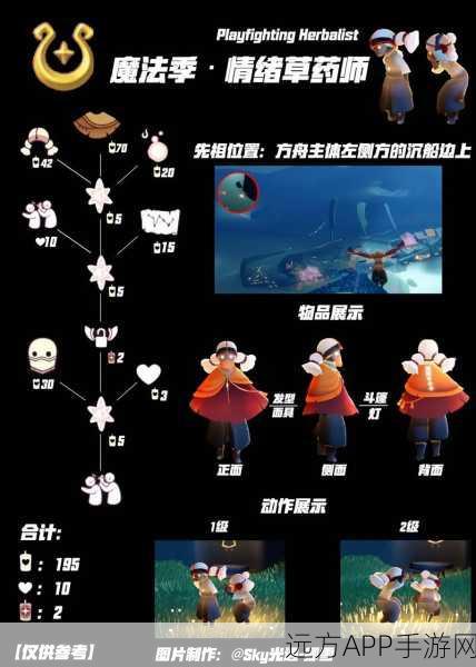 光遇魔法季公主头先祖全攻略，精准定位与高效寻找秘籍