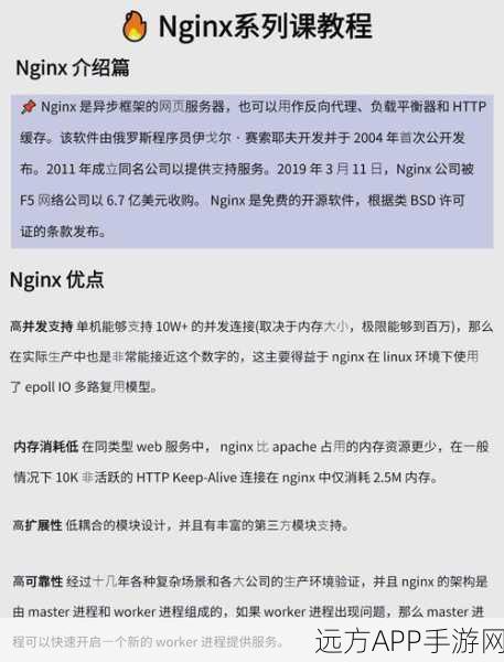 手游开发者必备，Nginx配置实战指南，助力游戏服务器优化