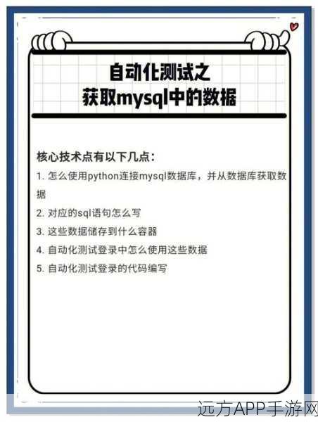 手游开发者必看，掌握MySQL数据库，优化数据管理提升游戏效率