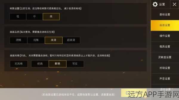 PUBG国际服深度解析，刺激战场国际服设置界面全揭秘