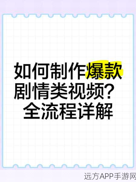 手游创作者必备！视频处理全流程揭秘，打造爆款从导入到本地保存