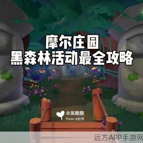 摩尔庄园手游，黑森林探险全攻略，资源收集与作战技巧大揭秘