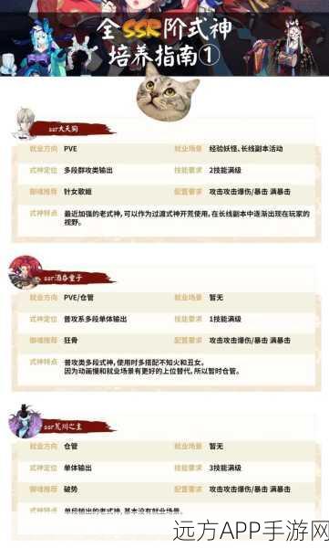 阴阳师新境界，白玉银阙式神全解析与竞技策略