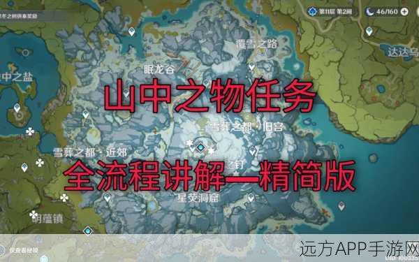 原神深度攻略，揭秘雪山山中之物任务通关秘籍