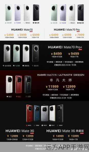 华为Mate70/X6系列预约火爆，Mate70破300万，X6超90万大关