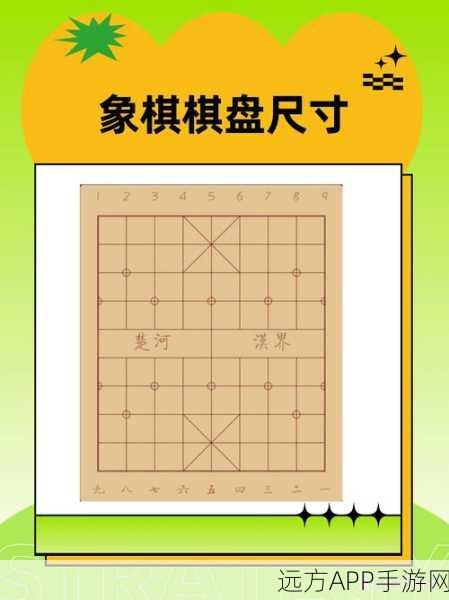 中国象棋棋盘，方寸之间，策略与智慧的较量场