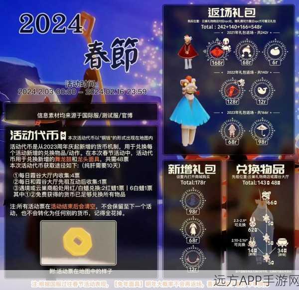 光遇春节庆典，2023年春节兑换图深度剖析及活动亮点