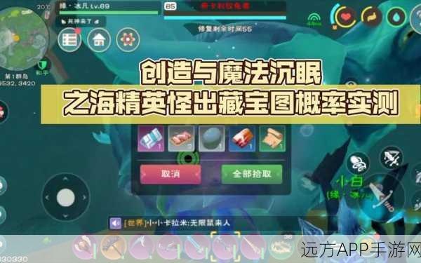 沉眠之海探秘，创造与魔法全海域资源分布指南及寻宝攻略