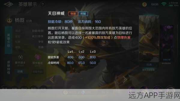 手游资讯，春秋封神杨戬强度全揭秘，战神技能深度剖析与实战应用