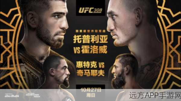 UFC联盟，格斗界的巅峰之战