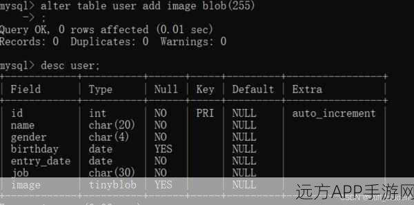 手游开发者必备，数据库构建秘籍——MySQL表格创建实战指南