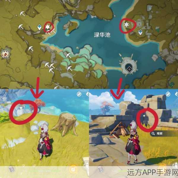 原神绿华景画任务深度攻略,解锁隐藏宝藏,流程全揭秘