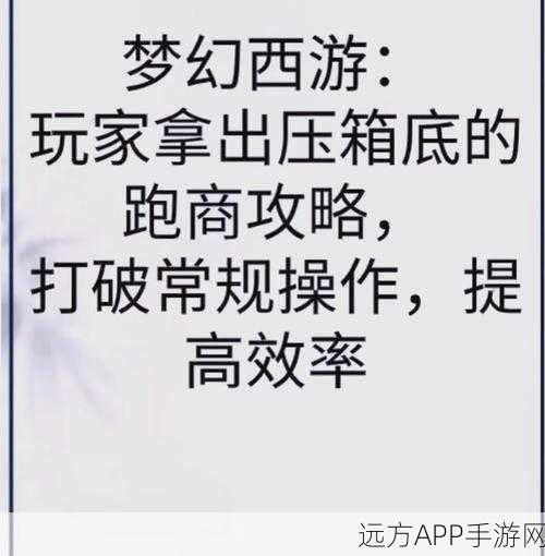 梦幻西游无双版经验速升秘籍,全方位详细攻略指南