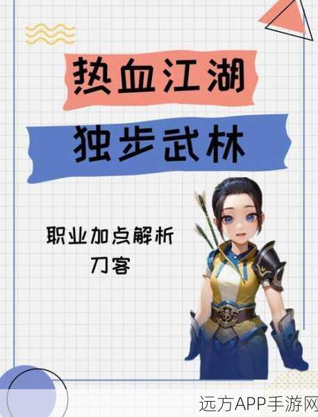 热血江湖手游刀客加点秘籍,解锁高效战斗与管理技巧