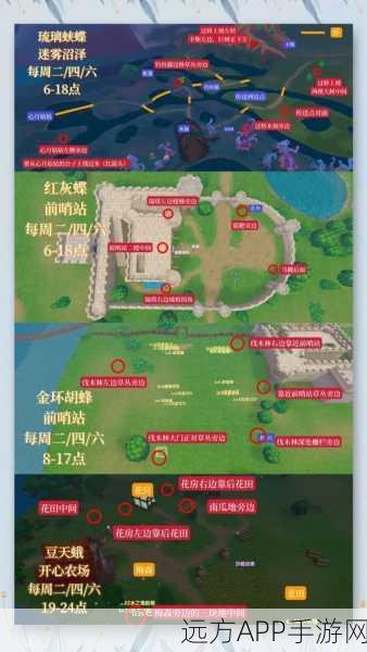 摩尔庄园探险指南，揭秘开启石门的精灵石分布与获取攻略