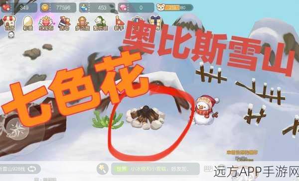 奥比岛奇幻探险，揭秘七色花任务，挑战与魅力并存