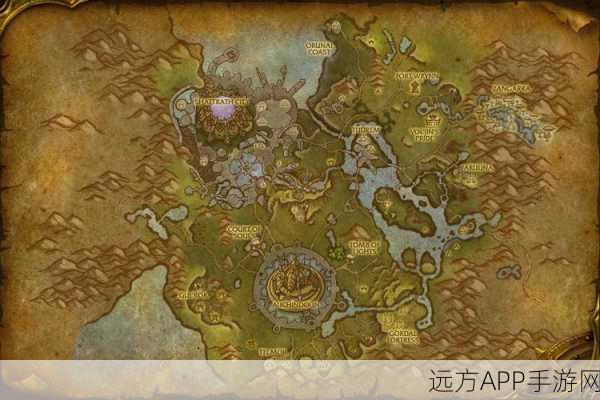 魔兽世界手游前瞻，揭秘部落奥格瑞玛考格汉的隐秘位置与探险攻略