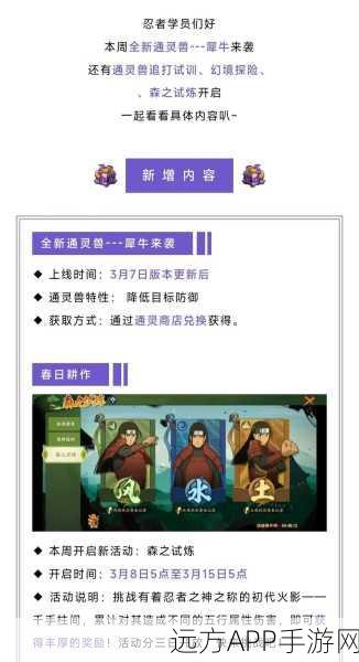 火影忍者OL手游,无尽之域刷新机制与挑战攻略全解析