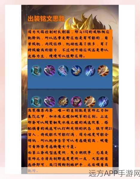 王者荣耀高手秘籍，达摩深度玩法解析与实战技巧