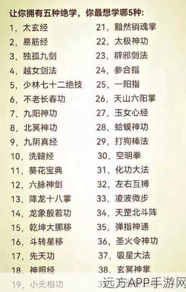 金庸群侠传5秘籍揭秘,如何习得神秘武学还我漂漂拳?