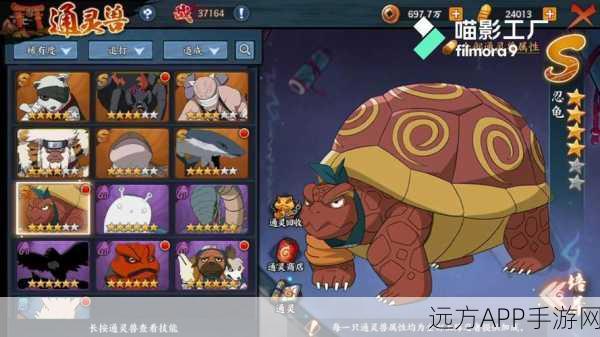 火影忍者手游深度攻略，揭秘通灵兽高效获取与培养秘籍