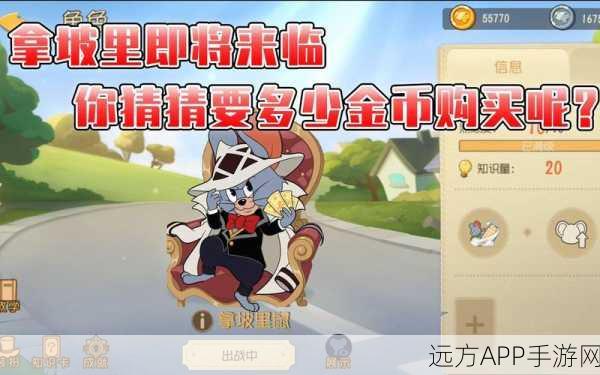 猫和老鼠手游，金币速刷秘籍，解锁游戏无限乐趣
