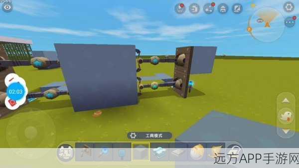 迷你世界创意无限，揭秘隐藏自动门制作秘籍