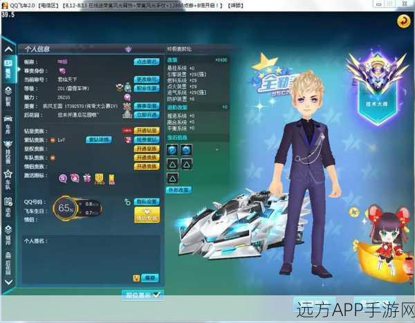 QQ飞车手游,解锁重复名代码,打造独特赛车昵称秘籍