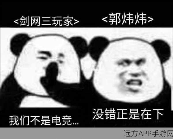 剑网3郭炜炜意外出道，玩家热情推选下的游戏界趣闻