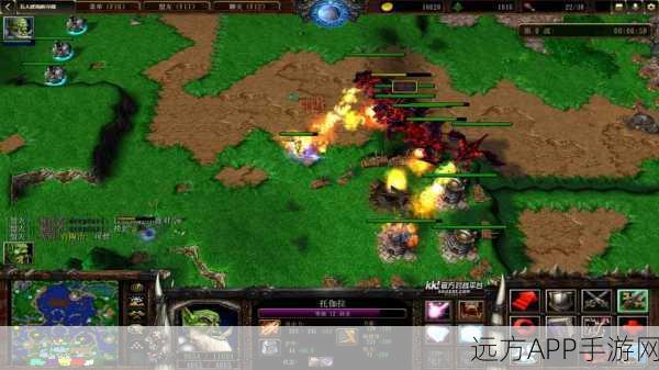 魔兽争霸RPG新图揭秘，守卫命运，护送基地的史诗战役