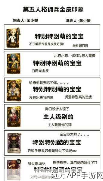 第五人格佣兵弹簧手皮肤全攻略，解锁秘籍与实战技巧大揭秘