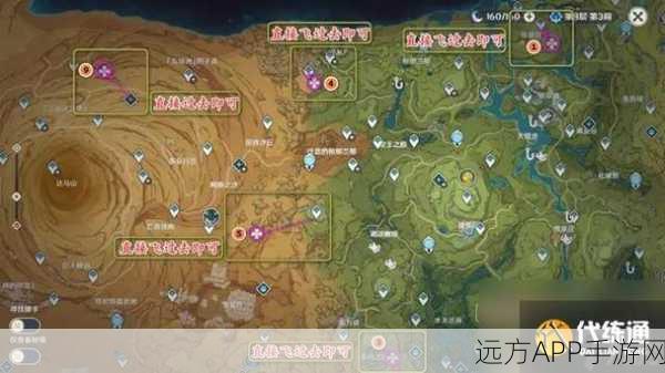 原神须弥探索指南，地灵龛全图揭秘与攻略