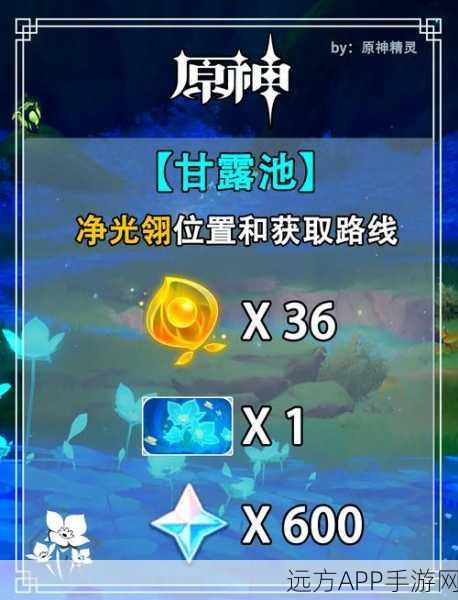 原神甘露池解锁全攻略,揭秘秘钥与玩法,探索游戏新境界!