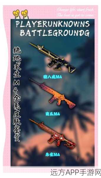 绝地求生新武器皮肤全攻略，解锁方式与炫酷外观大揭秘