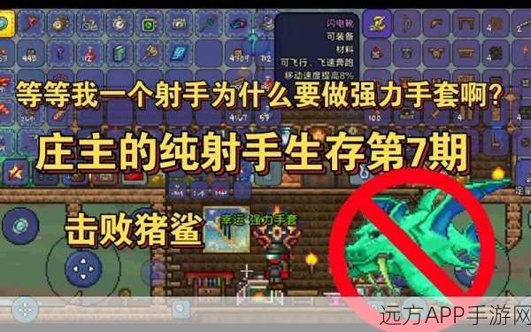 泰拉瑞亚射手成长之路,全时期配装攻略与装备选择深度剖析