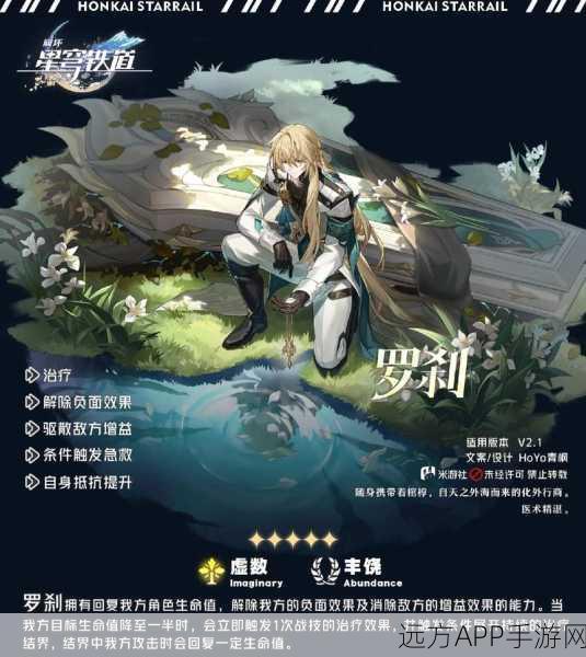崩坏星穹铁道,罗刹角色深度解析与遗器词条搭配实战攻略