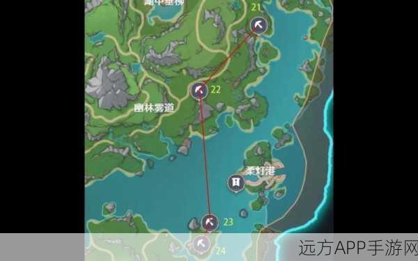 稻妻新矿点大揭秘,原神高效挖矿路线与技巧全攻略